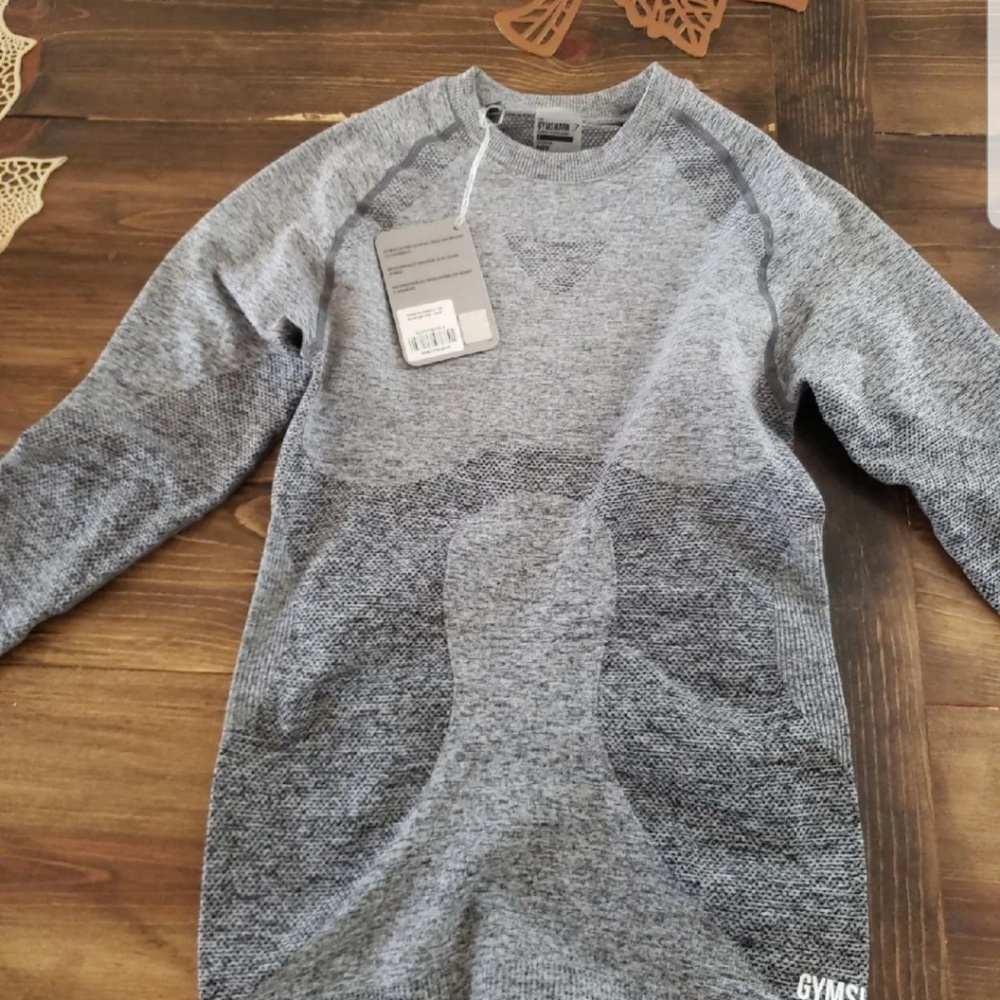 Ombre Seamless Top black/gray